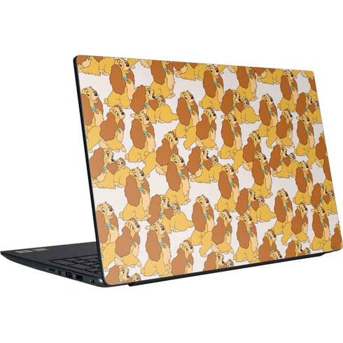 Disney Lady & The Tramp Lady Pattern Dell Vostro Skin